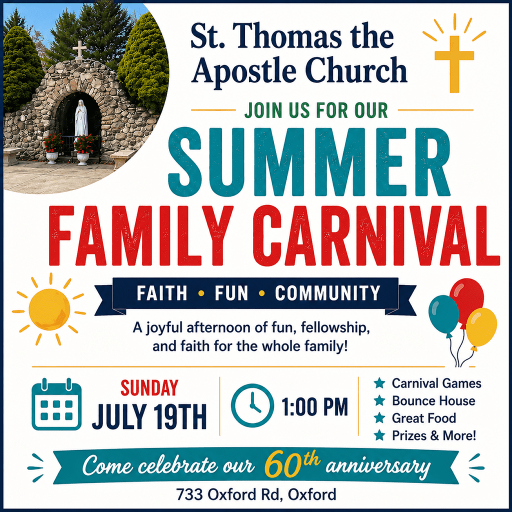 St. Thomas the Apostle 60th Anniversary CARNIVAL!